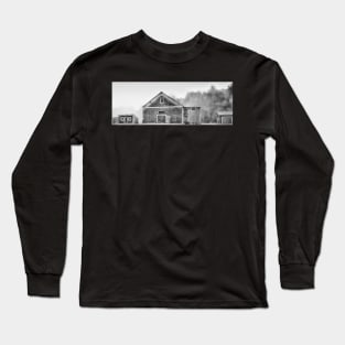 White Foggy Farm Long Sleeve T-Shirt